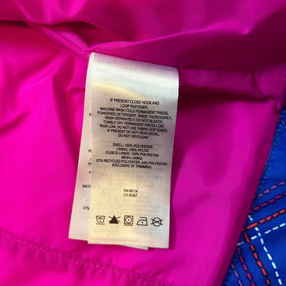 Columbia Jacket‎ Blue Omni-Tech Interchange Full Zip Hooded Youth Girls Size XL - Picture 11 of 11